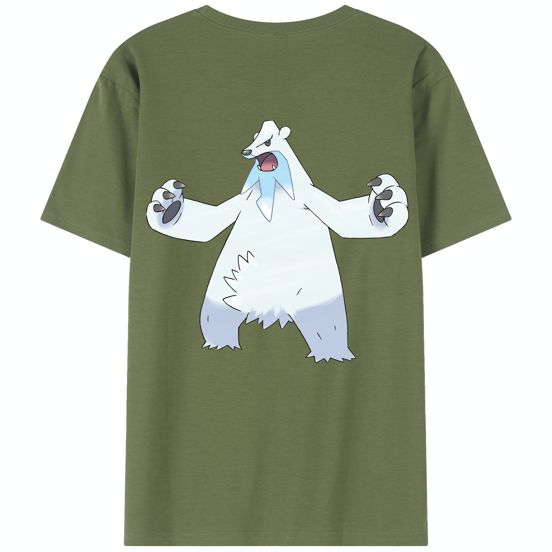 （画像用） ポケットモンスター Pokémon 綿100％半袖Tシャツ（背面プリント）